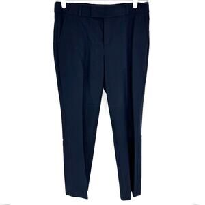 Banana Republic Martin Fit Cotton Stretch Trousers Dark Navy Size 6